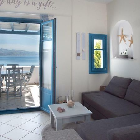 Vila Just Blue With Amazing Sea Views In Piso Livadi Exteriér fotografie
