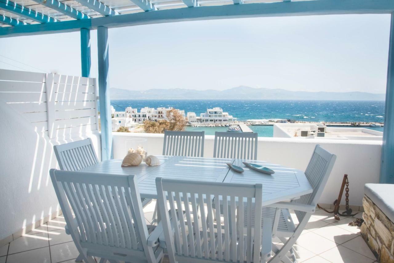 Vila Just Blue With Amazing Sea Views In Piso Livadi Exteriér fotografie